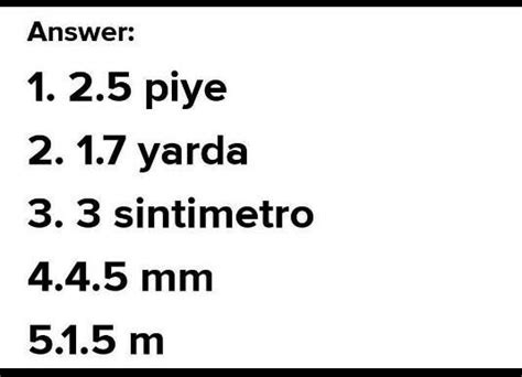 30 pulgada to piye answer